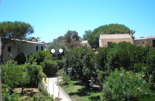 Bravone Apartment | Studio 1 - 50 m sand beach end quiet place with trees - sea view