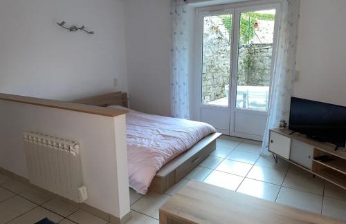 Clairvaux-les-Lacs Apartment | Studio 4 couchages avec terrasse proximité du lac