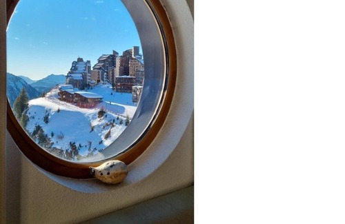 Avoriaz Apartment | Studio 4 P ideally located with magnificent view