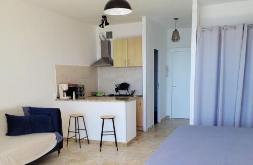Le Ricanto Apartment | Studio agréable avec vue mer à Ajaccio - 30 m² avec accès plage