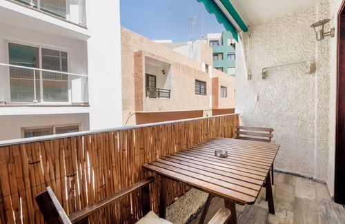El Medano Apartment | Studio Apartment Estudio Centro Medano close to the Beach with Wi-Fi & Balcony