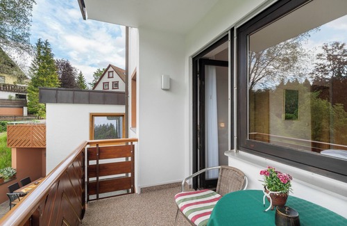 Kniebis Apartment | Studio Apartment 'Ferienwohnung B, 30 Qm' with Shared Terrace, Shared Garden and Wi-Fi