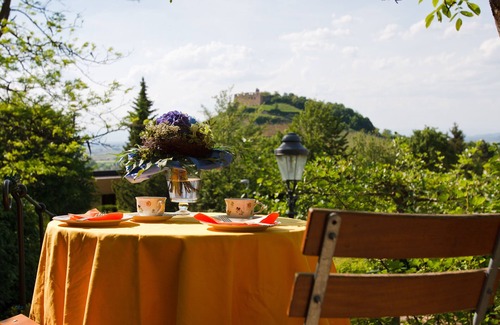 Staufen im Breisgau Apartment | Studio Apartment 'Haus Ditfurth' with Mountain View, Private Terrace and Wi-Fi