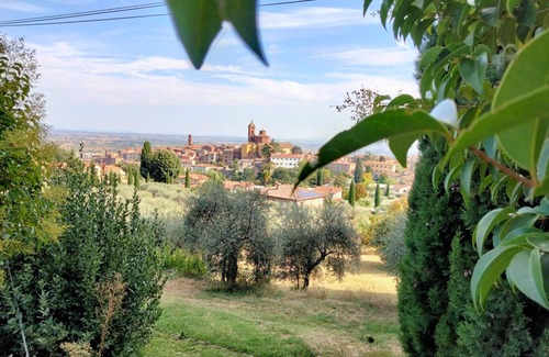 Sinalunga Apartment | Studio Apartment "Il Colle dei Frati" with Private Terrace & Wi-Fi