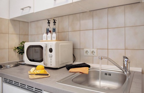 Bad Duerrheim Apartment | Studio Apartment 'Nr 7' with Shared Terrace, Shared Garden and Wi-Fi, max. 2 people