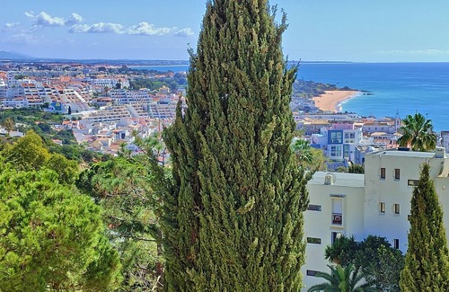Patio Apartment | Studio appartment/panoramic sea/Albufeira old town view/pool view