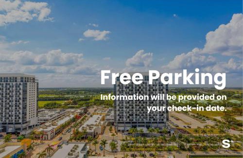 Doral Hotel | Studio Apt in Downtown Doral - Free Parking