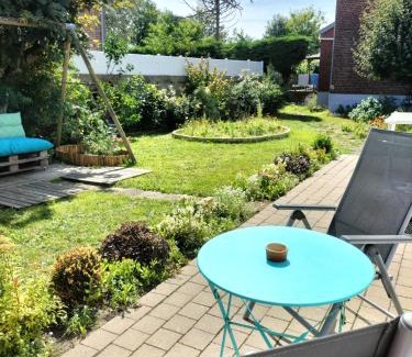 Berck-sur-Mer Apartment | Studio avec un jardin privatif sans vis-à-vis