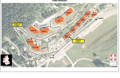 Station de Drouzin le Mont Apartment | Studio Biot, studio flat, 4 persons