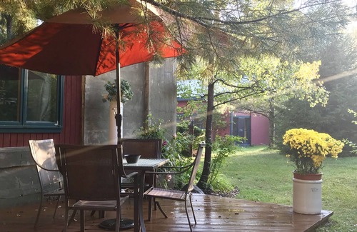 Wells Apartment | Studio C - In a 9 Acre Sculpture Garden On Banks Of Beautiful Sacandaga River