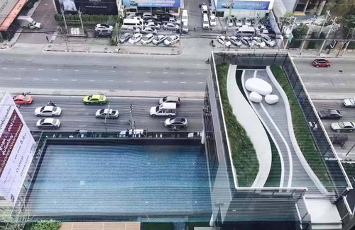 Rama 9 Condo | Studio close to MRT Rama 9,Close to Jodd Fairs night market