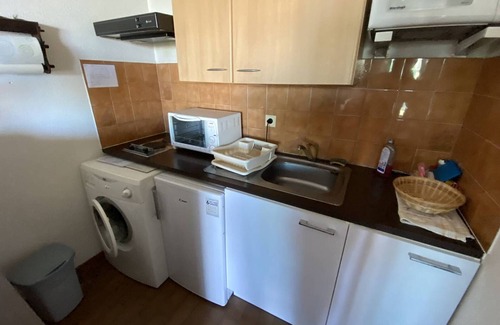 Le Port Apartment | Studio cabin 2* for 4 people, beach 200m, private parking