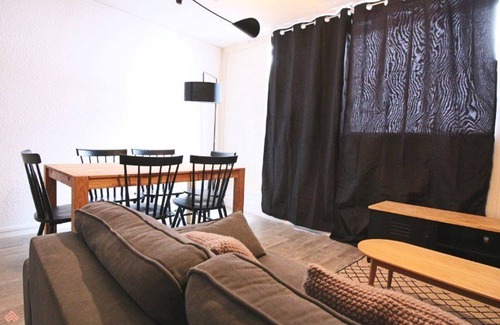 Piau Engaly Apartment | Studio cabin 4/5 pers, south-facing balcony, TV, equipped kitchen, ski locker