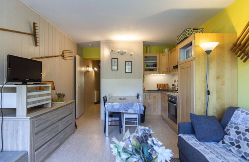 Eaux-Bonnes Apartment | Studio cabin for 6, near slopes, balcony, pets allowed, parking