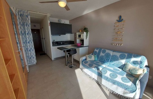 Le Grau-dʼAgde Apartment | Studio cabin for 4, terrace, parking, Grau d'Agde
