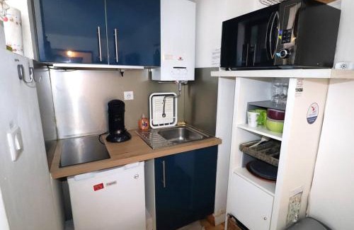 La Petite Motte Apartment | Studio cabine avec parking, proche plage et commerces - FR-1-682-11