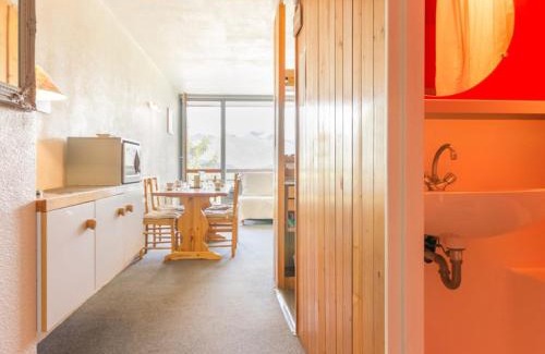 Arc-1800 Apartment | Studio cabine 5 pers · Ski aux pieds · Balcon · Plein centre - FR-1-346-425