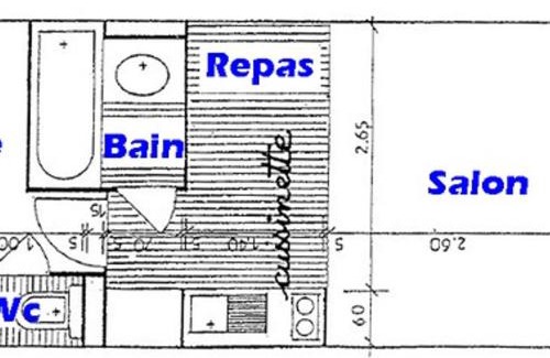 Les Saisies Apartment | Studio cabine rénové 4 pers avec garage, Les Saisies - FR-1-293-180