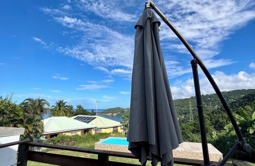 Bouillante Apartment | Studio "Chez Jojo" Quiet, Swimming Pool with View on Bouillante !