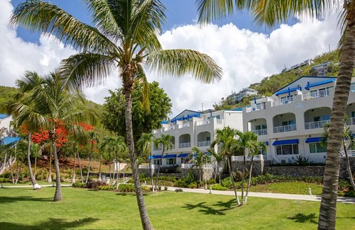 Flag Hill Condo | Studio Condo, Sleeps 4, Mini Kitchen, at Limetree Beach Resort in Saint Thomas!