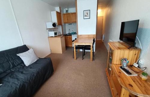 Arette Apartment | Studio confortable à La Pierre St Martin, proche des pistes, avec loggia et ascenseur. - FR-1-602-64