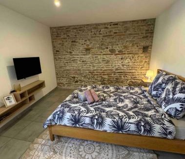 Lescure-dAlbigeois Apartment | Studio cosy avec fraicheur et confort
