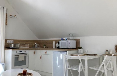 Lancieux Apartment | Studio cosy avec coin jardin