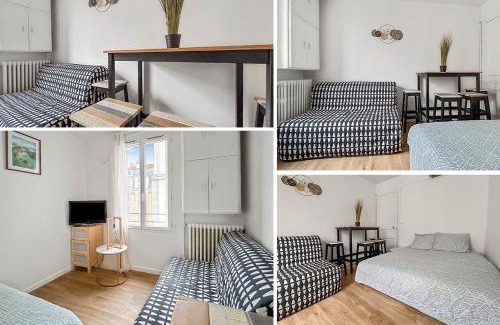 Aubervilliers Apartment | Studio cosy rénové, proche métro & Stade de France