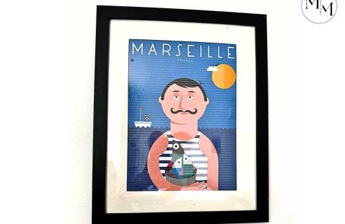 4th Arrondissement Apartment | Studio Déco Blancarde 2-3 pers Terrasse Parking Clim