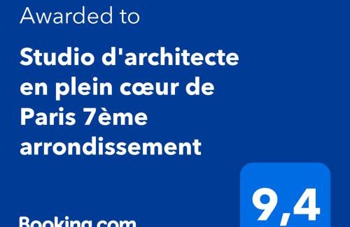Saint-Thomas-d'Aquin Apartment | Studio d'architecte en plein cœur de Paris 7ème arrondissement