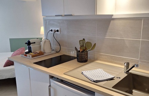 Castelnau-le-Lez Apartment | Studio d'hôtes les libellules, parking and swimming pool