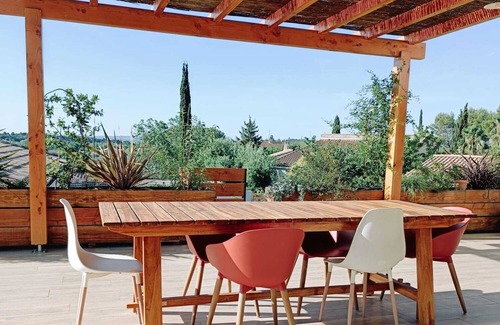 Bize-Minervois Apartment | Studio Dans le Minervois Entre mer et Montagne