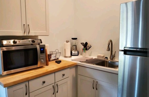 Yaupon Beach Apartment | Studio - direct 2 min beach walk with public access end of street.