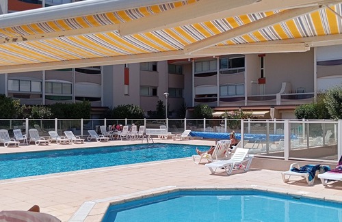Plage d'Argeles Apartment | STUDIO FOR 4 PEOPLE 200 METRES FROM THE BEACH SWIMMING POOL PRIVATE PARKING FREE WIFI