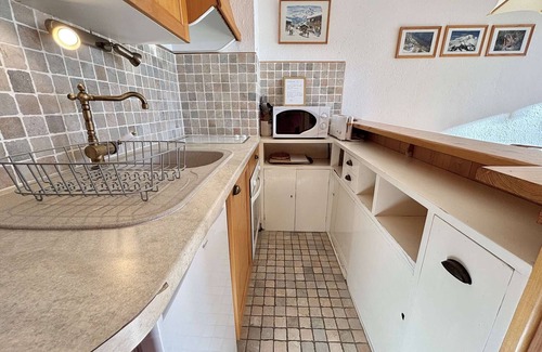 Notre-Dame-de-Bellecombe Apartment | Studio Ski-In/Ski-Out à Notre-Dame-de-Bellecombe, 3 pers, Piscine & Tennis