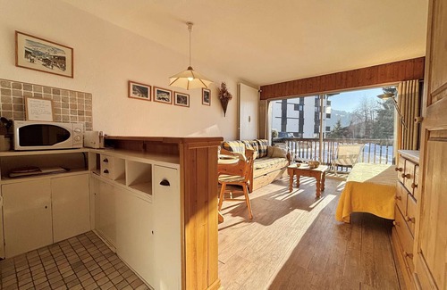 Notre-Dame-de-Bellecombe Apartment | Studio Ski-In/Ski-Out à Notre-Dame-de-Bellecombe, 3 pers, Piscine & Tennis