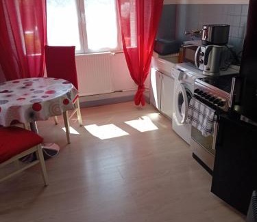 Saint-Alban-sur-Limagnole Apartment | Studio et espace vert et terrasse