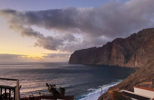 Los Gigantes Apartment | Studio in Los Gigantes with large terrace and wonderful views