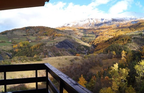 Le Sauze Apartment | Studio in Sauze with balcony, sleeps 4, parking