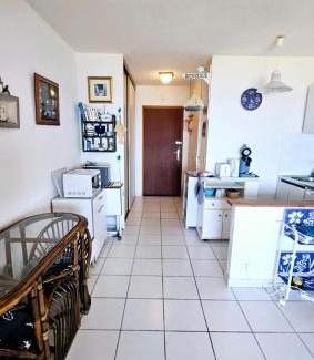 Moriani-Plage Apartment | Studio les pieds dans l'eau