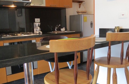 Centro International Apartment | Studio loft inside a park, with mountain views close to historical city center