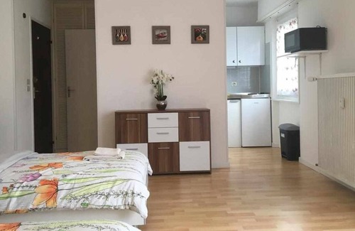 Saint-Louis Apartment | Studio Lora S101 just 4 km from Basel Airport, Mulhouse, Freiburg