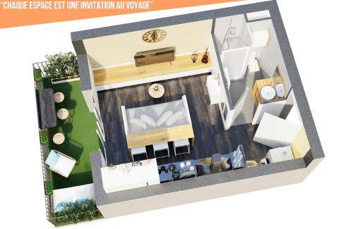 Blois Apartment | Studio Lumineux et plein de charme