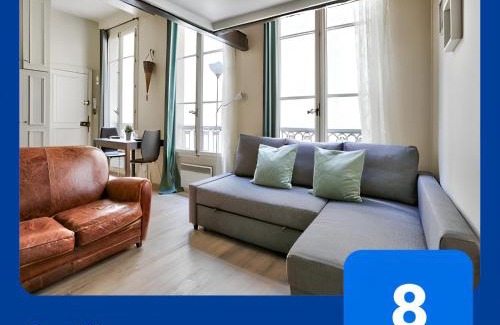 6th Arrondissement Apartment | Studio Mezzanine Quartier Luxembourg Free Netflix