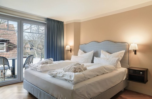 Westerland Hotel | Studio mit Balkon Oder Terrasse