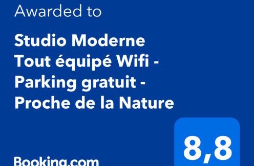 Wissembourg Apartment | Studio Moderne Tout équipé Wifi - Parking gratuit - Proche de la Nature