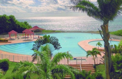 Anse des Rochers Apartment | Studio Mojito sea view water basin