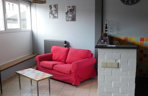Gouvy Apartment | Studio near station and shops, for single person or couple