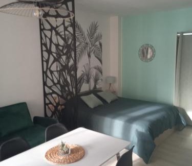 Bagnoles-de-l'Orne Apartment | Studio plein centre face au lac, cave vélo