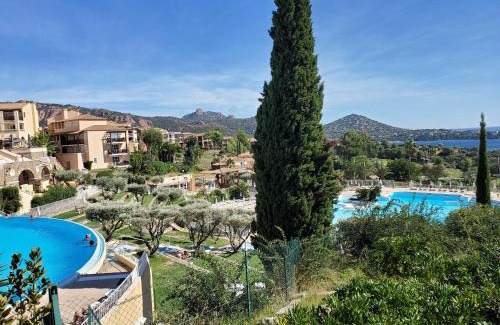Cap Esterel Apartment | Studio Poisson bleu in toller Ferienanlage mit Pools, Animation und Sportmöglichkeiten